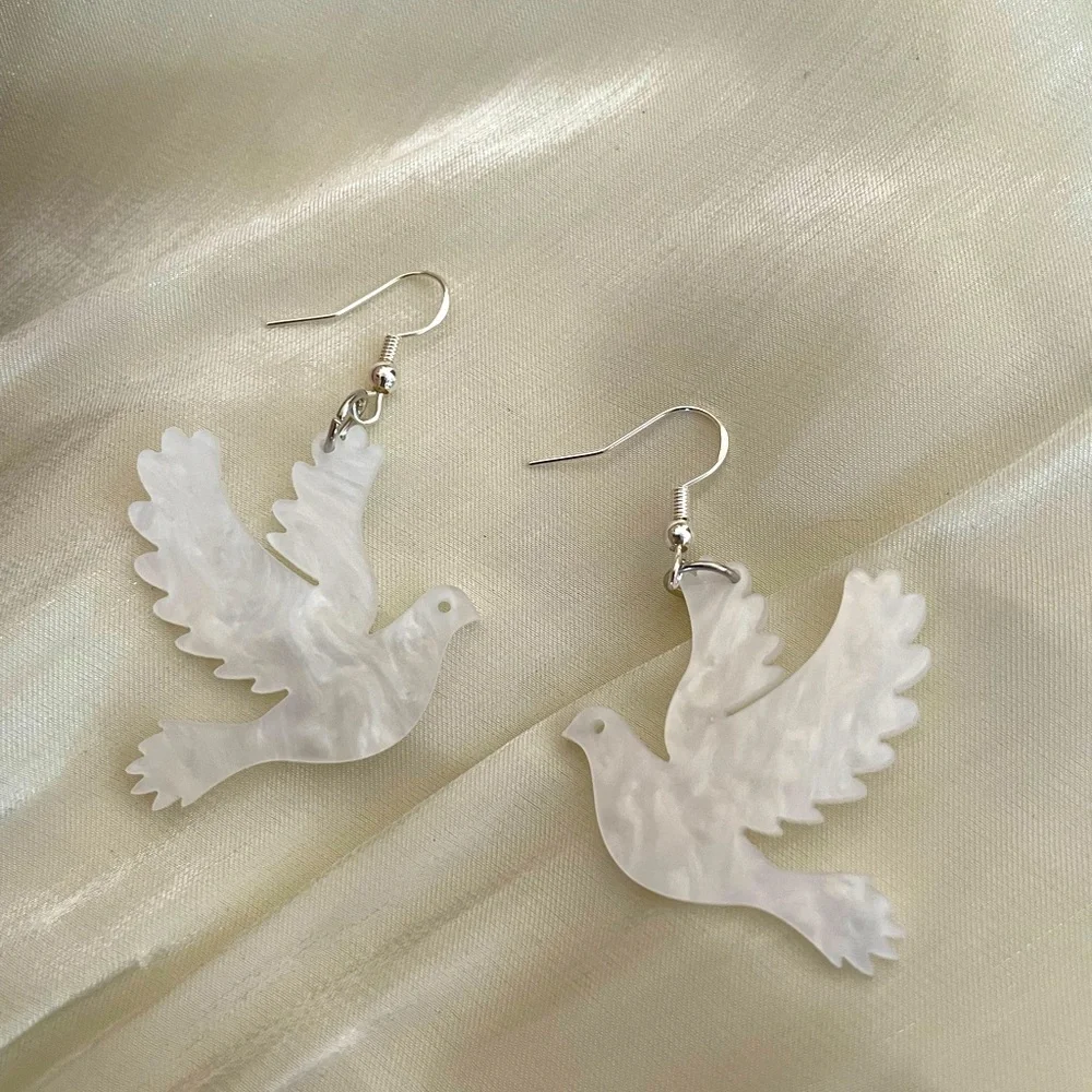 Dove Earrings - Picture 4 of 4